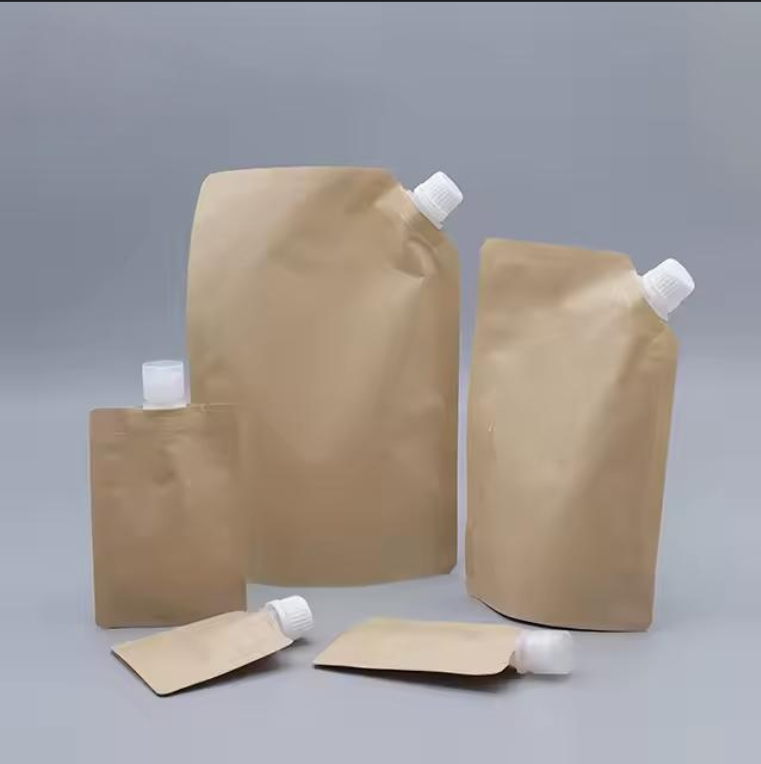 Factory Direct Drink Pouches Kraft Paper