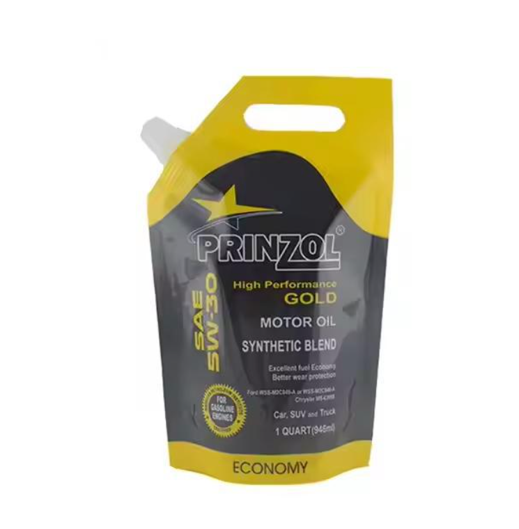 Customized Free Shape Laminated Food Grade Plastic Packaging Bag Spout Pouch